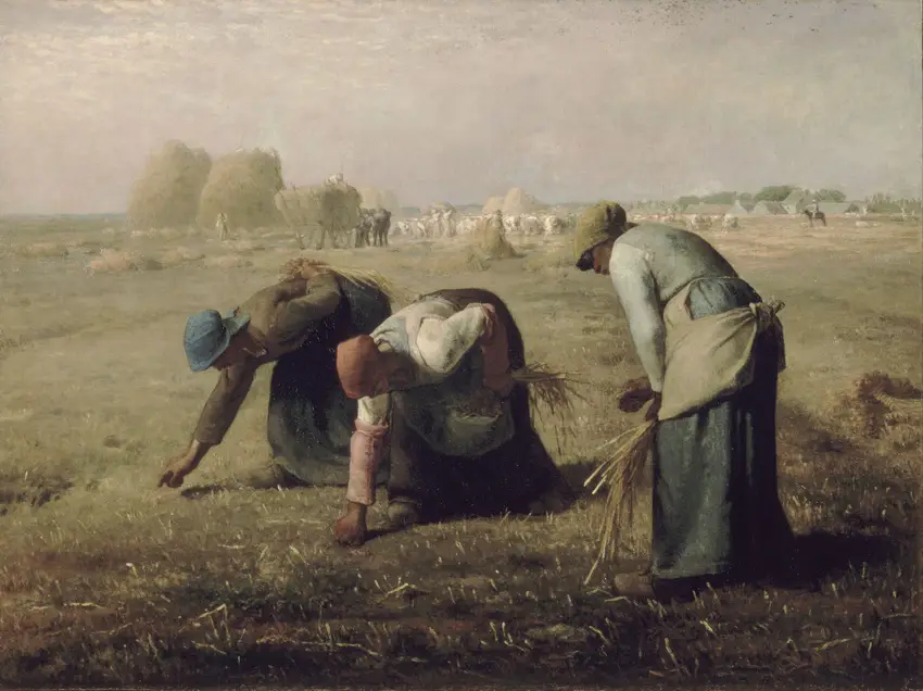 Gleaners by Jean-François Millet